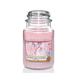 myshandla.se - Snowflake Cookie, Large Jar, Yankee Candle