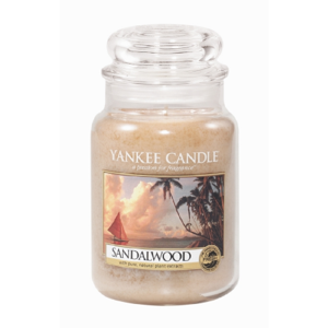 Yankee Candle doftljus - Large Jars / Stor burk - Sandalwood, Large Jar, Yankee Candle