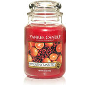 Mandarin Cranberry, Large jar, Yankee Candle