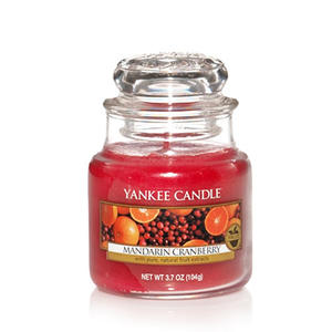 Yankee Candle doftljus - Small Jar / Liten Burk - Mandarin Cranberry, Small jar, Yankee Candle