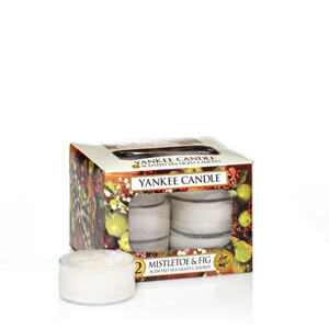 Yankee Candle doftljus - Värmeljus / Tealights - Mistletoe & Fig, Värmeljus, Yankee Candle