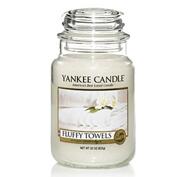 Fluffy Towels, Large Jar, Yankee Candle