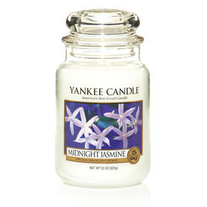 Yankee Candle doftljus - Large Jars / Stor burk - Midnight Jasmine, Large Jar, Yankee Candle
