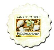 Sandalwood Vanilla, vaxkaka, Yankee Candle