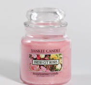 Fresh Cut Roses, Medium Jar, Yankee Candle