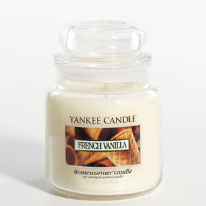 Yankee Candle doftljus - Medium Jar / Mellan burk - French Vanilla, Medium Jar, Yankee Candle