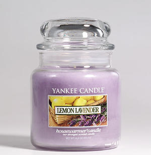 Yankee Candle doftljus - Medium Jar / Mellan burk - Lemon Lavender, Medium Jar, Yankee Candle