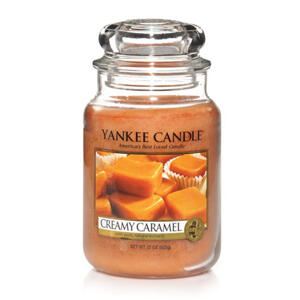 Yankee Candle doftljus - Large Jars / Stor burk - Creamy Caramel, Large Jar, Yankee Candle