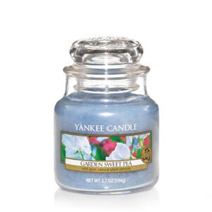Yankee Candle doftljus - Small Jar / Liten Burk - Garden Sweet Pea, Small Jar, Yankee Candle