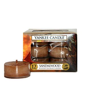 Yankee Candle doftljus - Värmeljus / Tealights - Sandalwood, Värmeljus, Yankee Candle