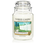 Clean Cotton, Large Jar, Yankee Candle