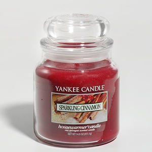Yankee Candle doftljus - Medium Jar / Mellan burk - Sparkling Cinnamon, Medium Jar, Yankee Candle