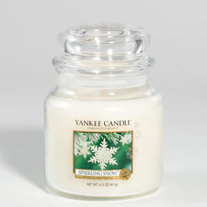 Yankee Candle doftljus - Small Jar / Liten Burk - Sparkling Snow, Small Jar, Yankee Candle