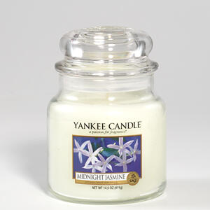 Yankee Candle doftljus - Medium Jar / Mellan burk - Midnight Jasmine, Medium Jar, Yankee Candle