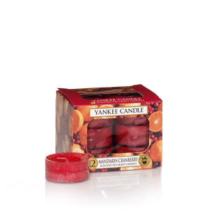 Yankee Candle doftljus - Värmeljus / Tealights - Mandarin Cranberry, Värmeljus, Yankee Candle