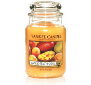 Mango Peach Salsa, Large Jar, Yankee Candle