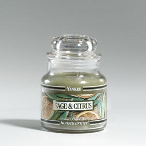 Yankee Candle doftljus - Small Jar / Liten Burk - Sage and Citrus, Small jar, Yankee Candle