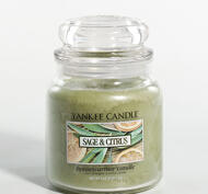 Sage and Citrus, Medium Jar, Yankee Candle