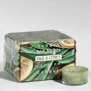 Yankee Candle doftljus - Värmeljus / Tealights - Sage and Citrus, Värmeljus, Yankee Candle