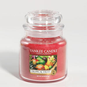 Yankee Candle doftljus - Medium Jar / Mellan burk - Tropical Fruit, Medium Jar, Yankee Candle