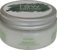 Body Butter, Pepparmint, Raw Senses