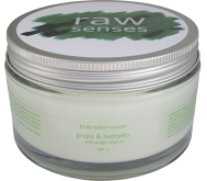 Body Butter Cream, Vindruva & Avocado, Raw Senses