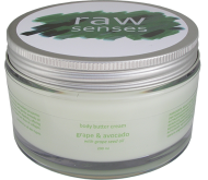 Body Butter Cream, Vindruva & Avocado, Raw Senses