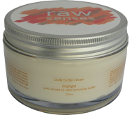 Body Butter Cream, Mango, Raw Senses