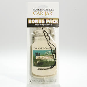 Clean Cotton, Bildoft 3-pack, Yankee Candle