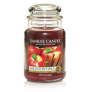 Macintosh Spice, Large Jar, Yankee Candle