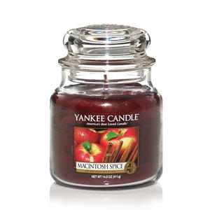 Macintosh Spice, Medium Jar, Yankee Candle