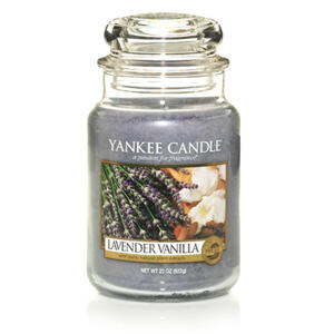 Yankee Candle doftljus - Large Jars / Stor burk - Lavender Vanilla, Large Jar, Yankee Candle