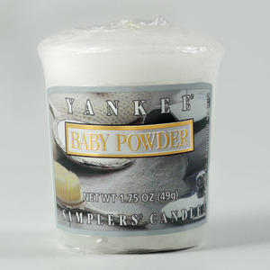 Yankee Candle doftljus - Votivljus / Samplers - Baby Powder, Votivljus samplers, Yankee Candle