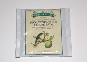 Badtillbehör - Badpulver - Eucalyptus Citrus, Dresdner Essenz, Badpulver