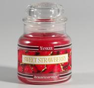 Sweet Strawberry, Small Jar, Yankee Candle