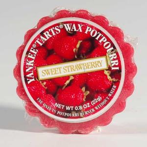 Yankee Candle doftljus - Vaxkakor, Yankee Candle - Sweet Strawberry, Vaxkaka, Yankee Candle