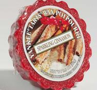 Sparkling Cinnamon, vaxkaka, Yankee Candle