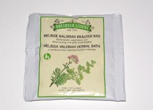 Melissa Valerian, Dresdner Essenz, Badpulver