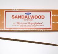 Sandalwood, 15 g, Satya, rökelse
