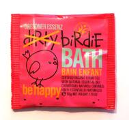 Be Happy, röd, ekologiskt badpulver för barn, Dresdner Essenz