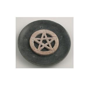 Rökelser och tillbehör - Rökelsehållare - Rökelsehållare i sten, Pentagram.