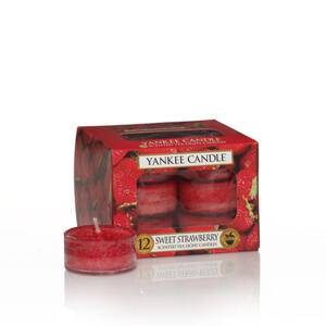 Yankee Candle doftljus - Värmeljus / Tealights - Sweet Strawberry, Värmeljus, Yankee Candle