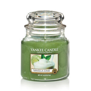 Yankee Candle doftljus - Medium Jar / Mellan burk - Vanilla Lime, Medium jar, Yankee Candle