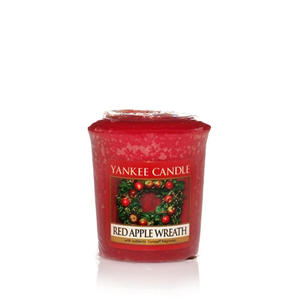 Yankee Candle doftljus - Votivljus / Samplers - Red Apple Wreath, Votivljus samplers, Yankee Candle
