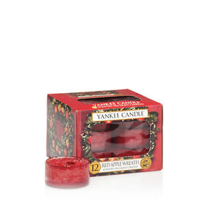 Yankee Candle doftljus - Värmeljus / Tealights - Red Apple Wreath, Värmeljus, Yankee Candle
