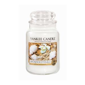 Yankee Candle doftljus - Medium Jar / Mellan burk - Sandalwood Vanilla, Medium Jar, Yankee Candle