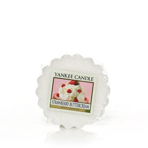 Yankee Candle doftljus - Vaxkakor, Yankee Candle - Strawberry Buttercream, Vaxkaka, Yankee Candle