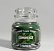 Balsam & Cedar, Medium Jar, Yankee Candle