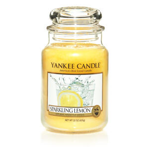 Yankee Candle doftljus - Large Jars / Stor burk - Sparkling Lemon, Large Jar, Yankee Candle