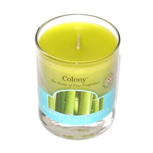Bamboo & Citronella, Bambu och Citronella, Glasljus från Colony